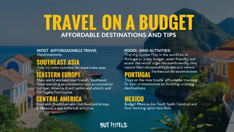 Travel on a Budget : Affordable Destinations and Tips