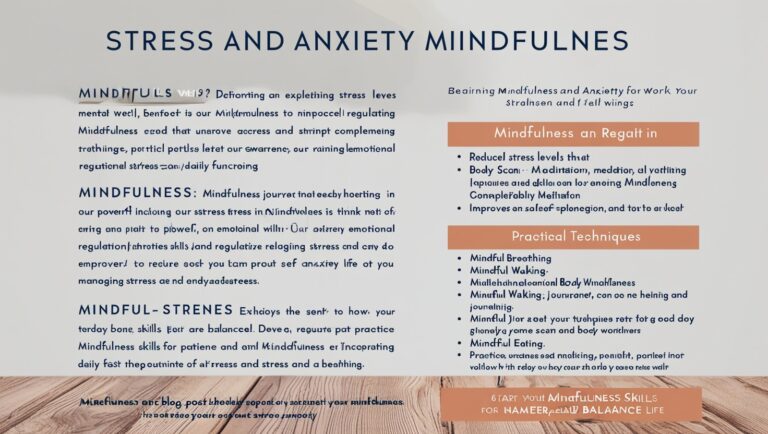 How to Manage Stress and Anxiety with Mindfulness