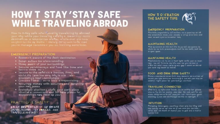 How to Stay Safe While Traveling Abroad