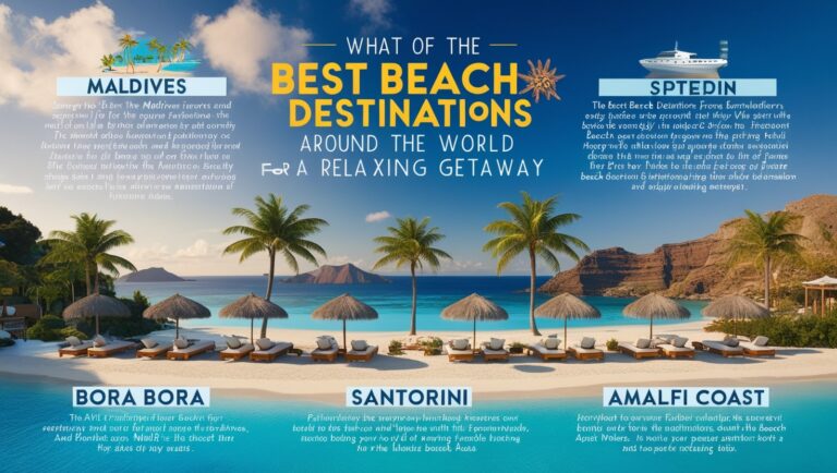 Top Beach Destinations for a Relaxing Getaway: Your Ultimate Guide