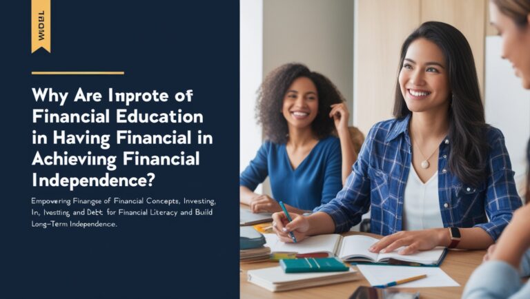 The Importance of Financial Education in Reaching Independence