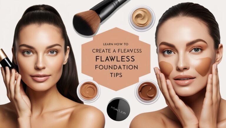 How to Create a Flawless Base: Foundation Tips