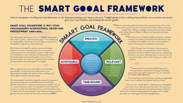 The SMART Goal Framework: How to Set Achievable Goals