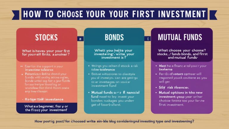 How to Choose Your First Investment: Stocks, Bonds, or Mutual Funds?