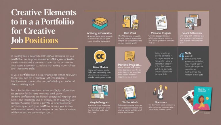 What to Include in a Portfolio for Creative Job Positions