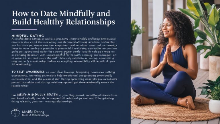 How to Date Mindfully and Build Healthy Relationships