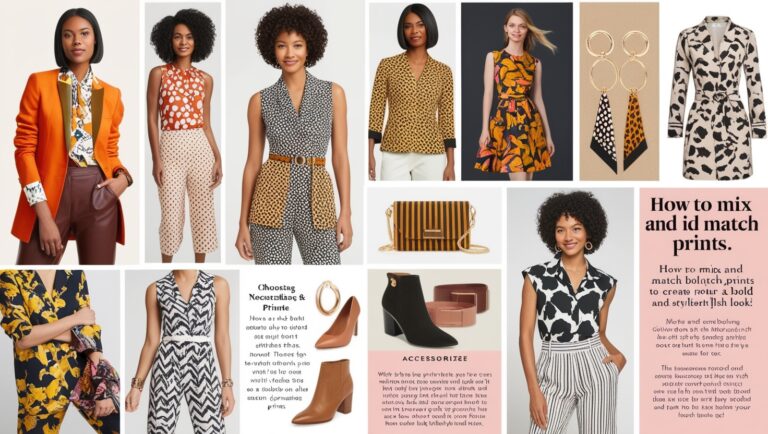How to Mix and Match Prints for a Bold Look