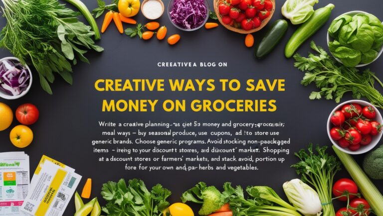 Creative Ways to Save Money on Groceries