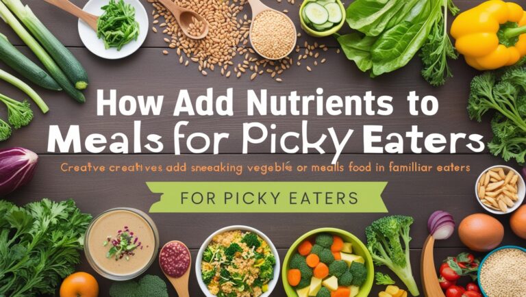 How to Add Nutrients to Picky Eaters’ Meals