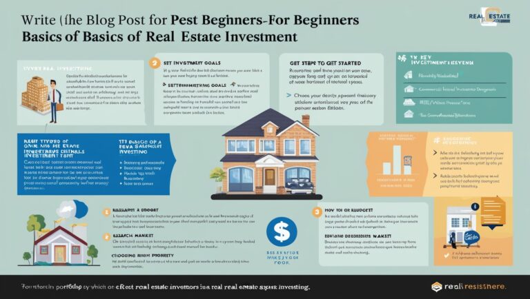 The Basics of Real Estate Investment for Beginners