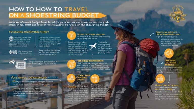How to Travel on a Shoestring Budget