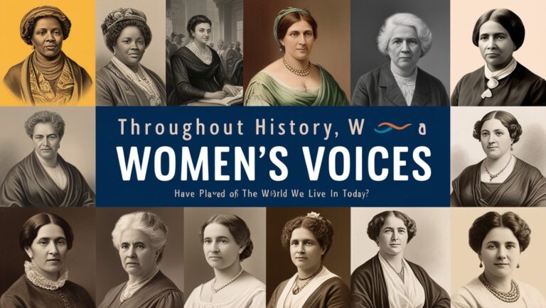 The Power of Women’s Voices in Shaping Society