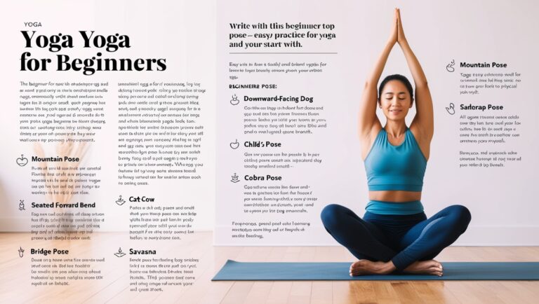 Yoga for Beginners: Easy Poses to Start With