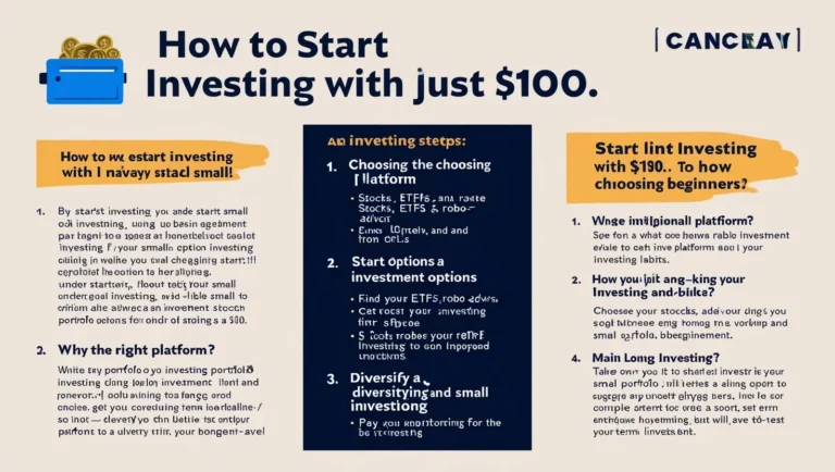 How to Start Investing with Just $100
