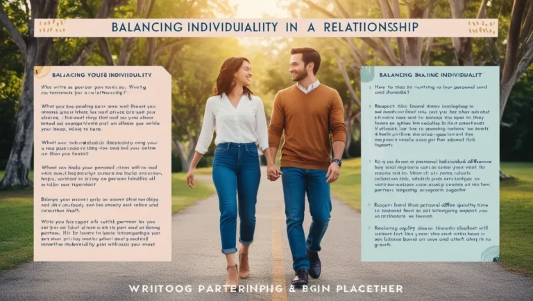 Balancing Individuality in a Relationship
