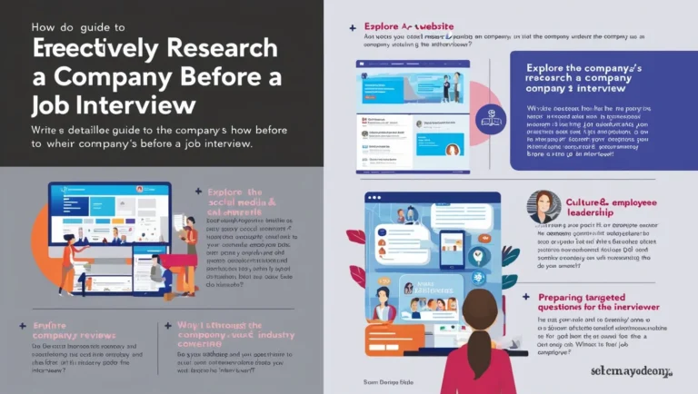 How to Research a Company Before an Interview