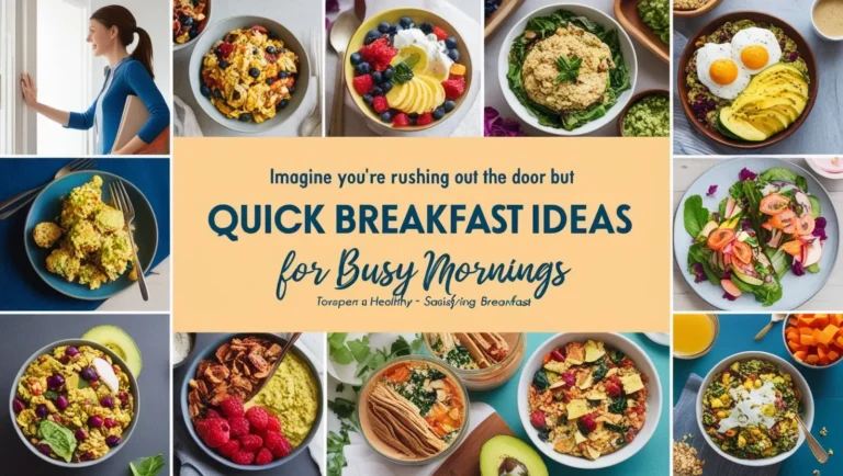 Quick Breakfast Ideas for Busy Mornings