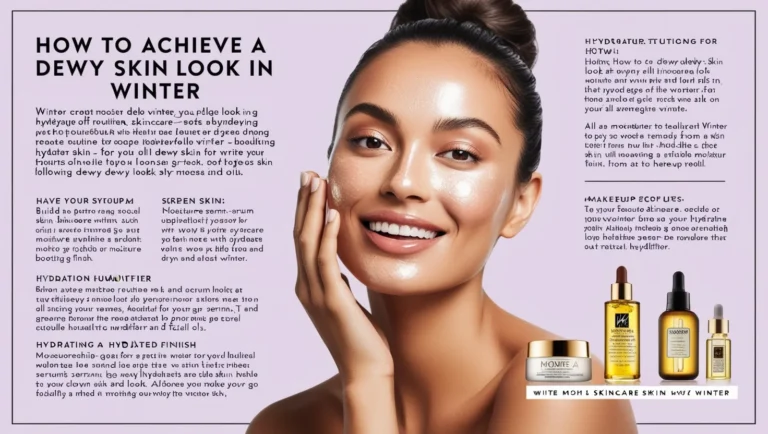 How to Achieve a Dewy Skin Look in Winter