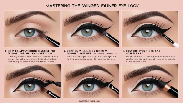 Mastering the Winged Eyeliner Look: Tips and Tricks
