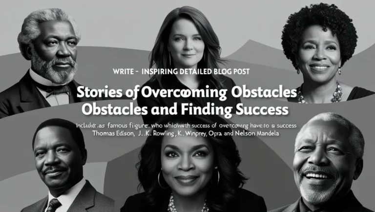 Stories of Overcoming Obstacles and Finding Success