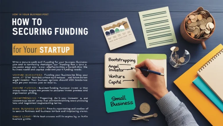 How to Secure Funding for Your Startup