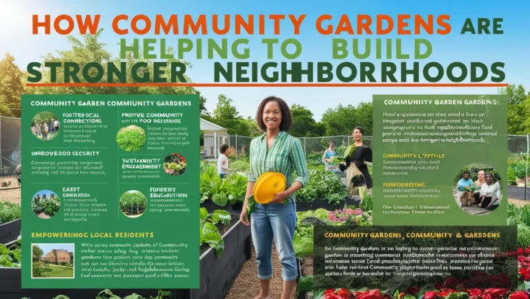 How Community Gardens Are Helping to Build Stronger Neighborhoods