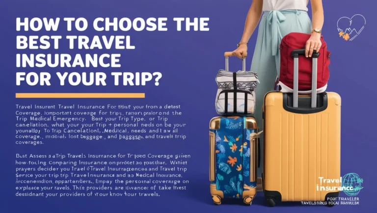 How to Choose the Best Travel Insurance for Your Trip