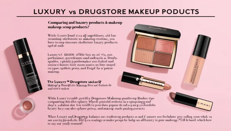 Luxury vs. Drugstore Makeup: What’s Worth the Splurge?