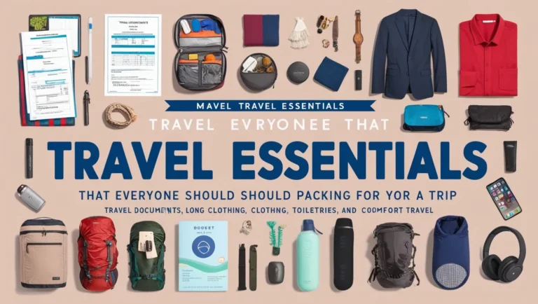 Travel Essentials: What You Should Always Pack