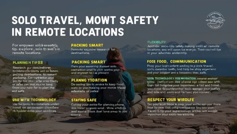Master Solo Travel in Remote Locations: Essential Tips for a Safe and Rewarding Adventure