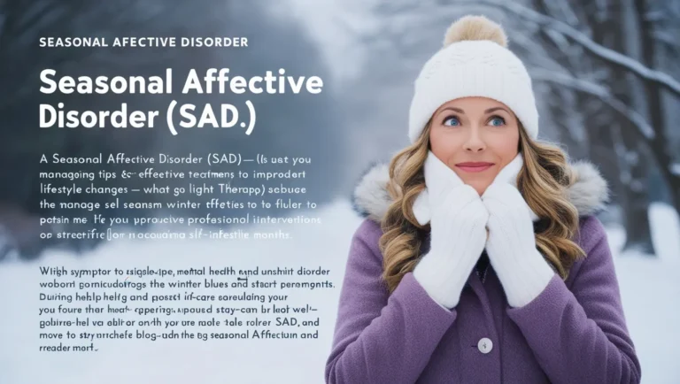 Dealing with Seasonal Affective Disorder: Tips for Beating the Winter Blues
