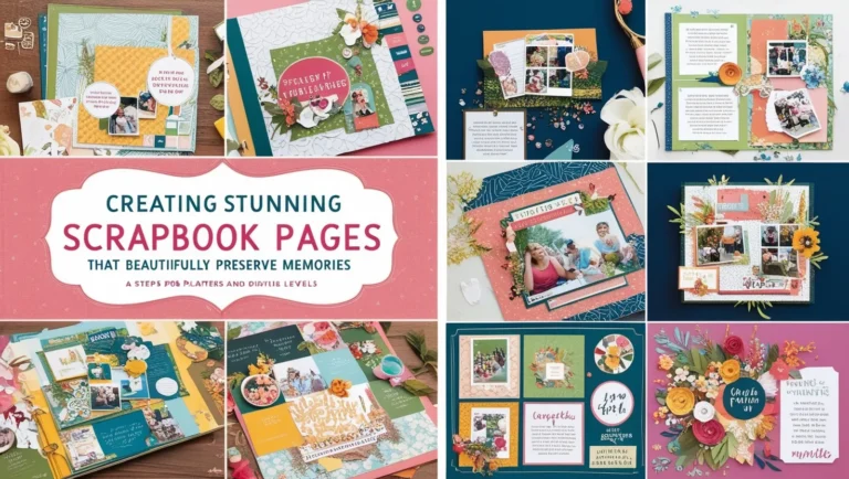 How to Create Stunning Scrapbook Pages