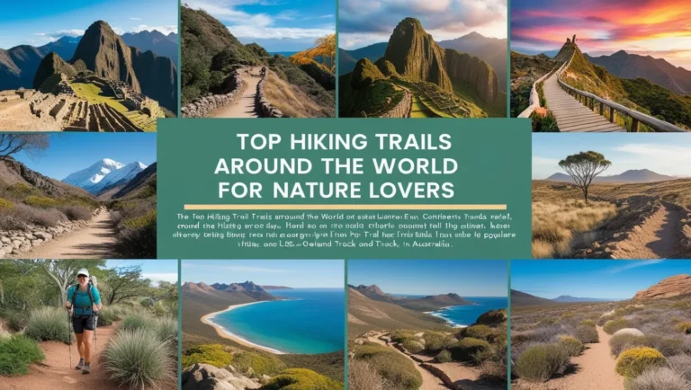 Top Hiking Trails Around the World for Nature Lovers