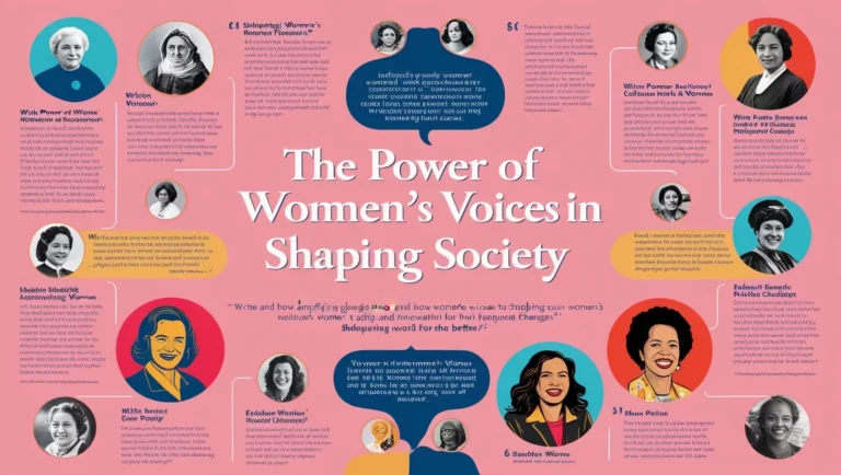 The Power of Women’s Voices in Shaping Society