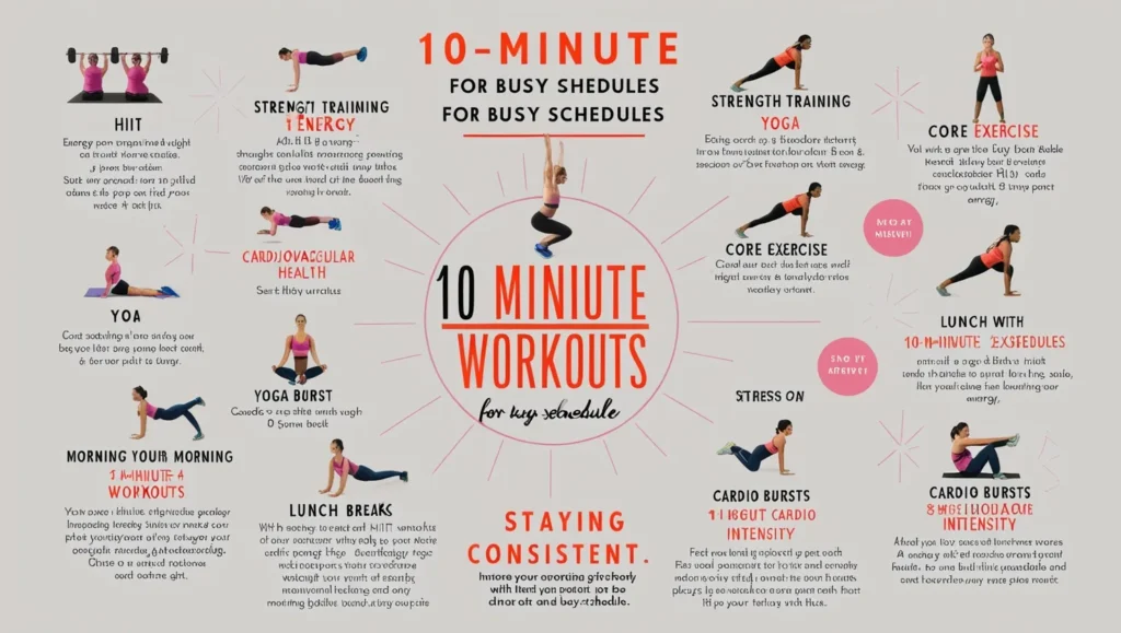 10 Minute Workouts for Busy Schedules