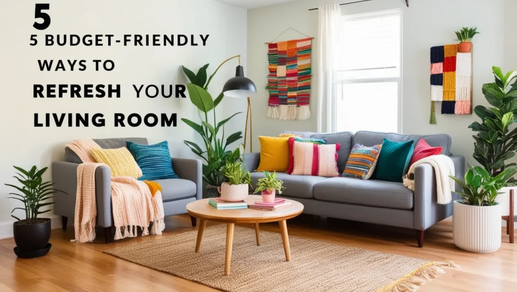 Budget Friendly Ways to Refresh Your Living Room