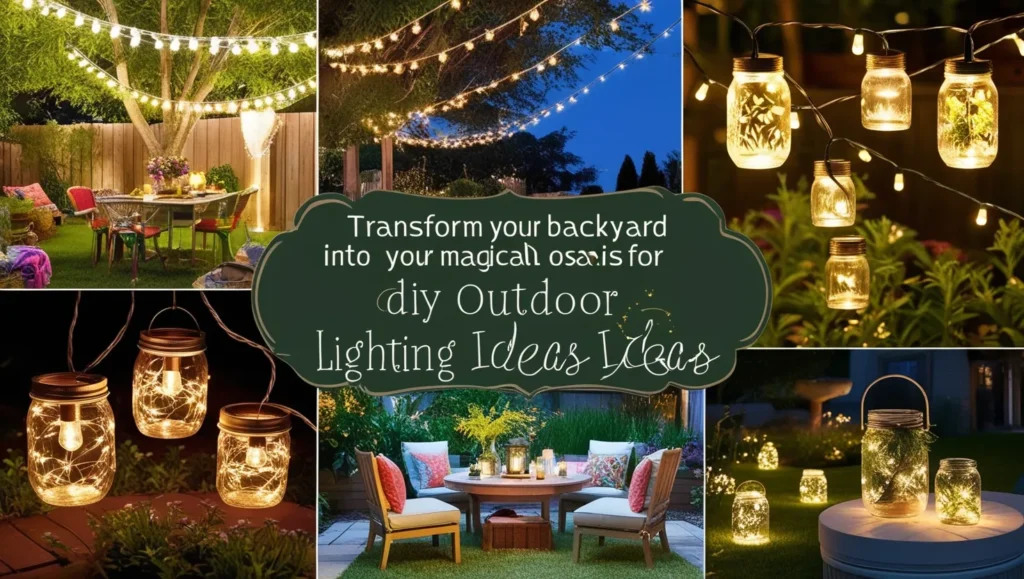 DIY Outdoor Lighting for a Magical Backyard