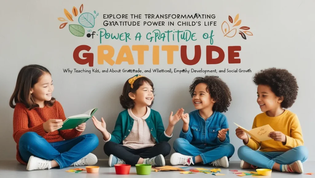 Importance of Teaching Kids About Gratitude