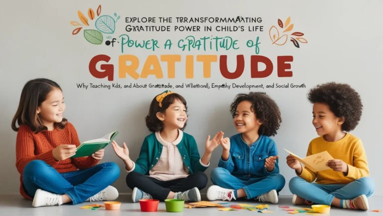 The Importance of Teaching Kids About Gratitude