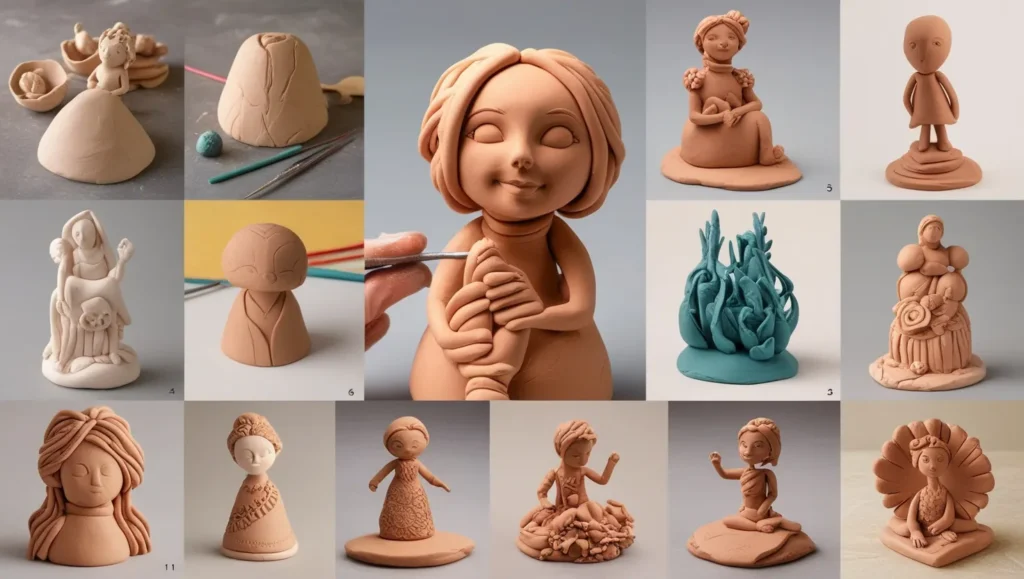 Step Guide to Creating Clay Figurines