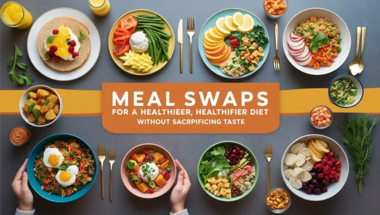 Meal Swaps for a Healthier Diet Without Sacrificing Taste