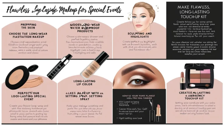 Makeup for Special Events: Glam Tips That Last All Night