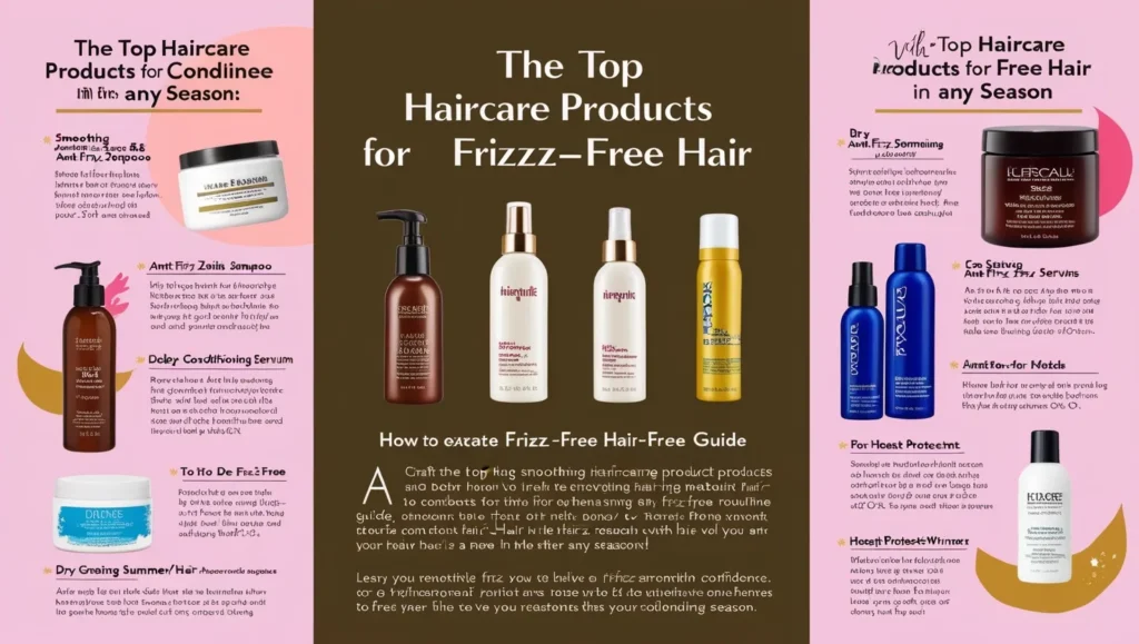 Haircare Products for Frizz Free Hair in Any Season