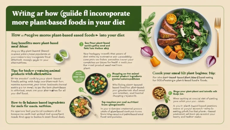 How to Incorporate More Plant-Based Foods Into Your Diet