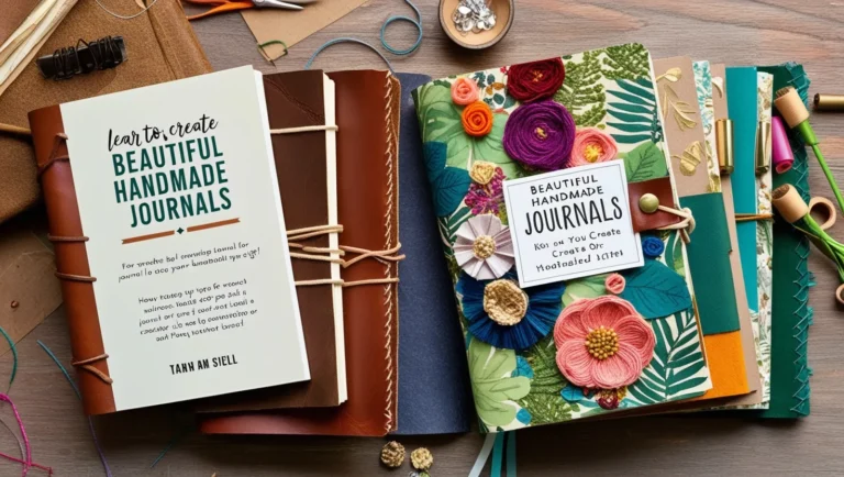 How to Make Handmade Journals for Personal Use or Gifts