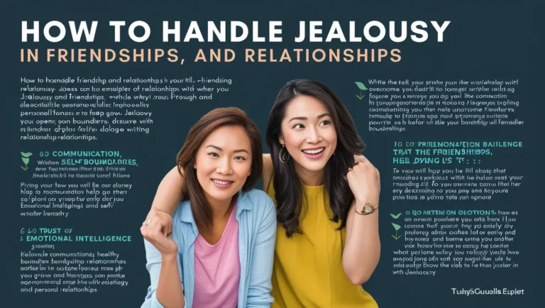 How to Handle Jealousy in Friendships and Relationships