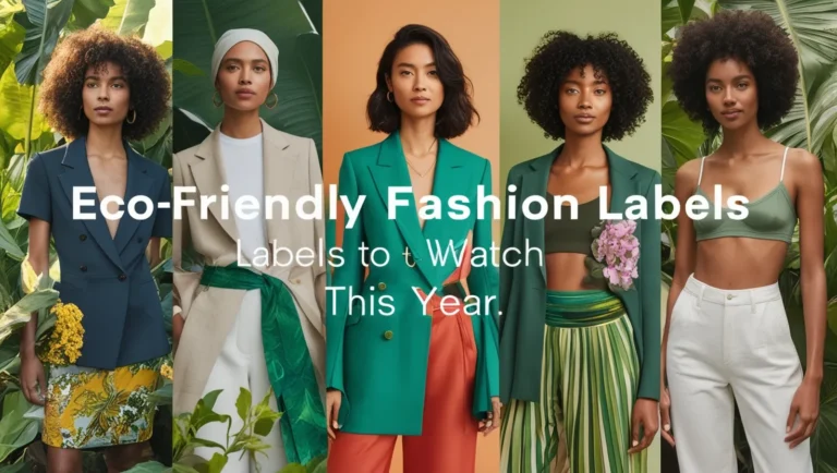 Eco-Friendly Fashion Labels to Watch This Year