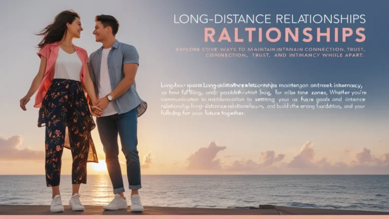 How to Keep Long-Distance Relationships Strong