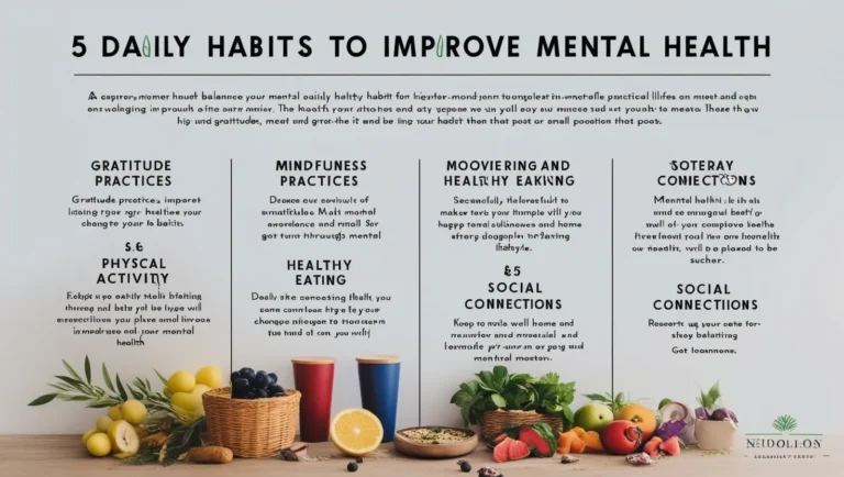 5 Daily Habits That Improve Mental Health