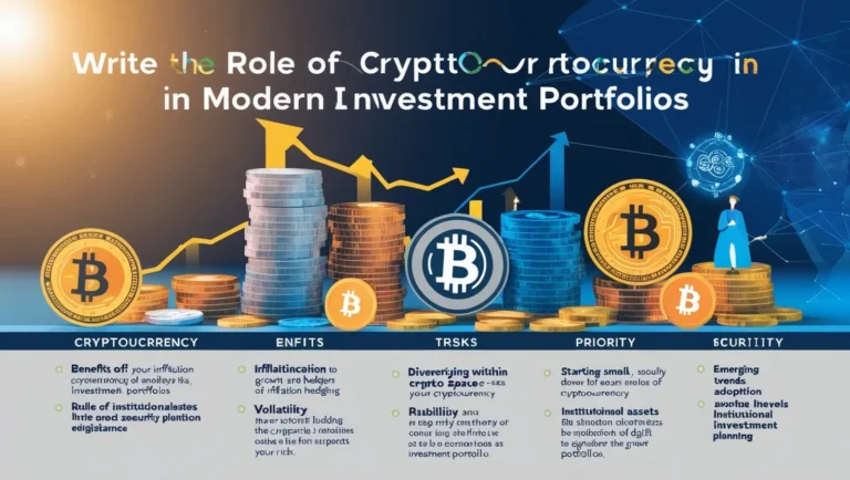 The Role of Cryptocurrency in Modern Portfolios